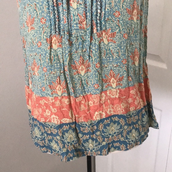 ANTHROPOLOGIE DANIEL RAINN Sleeveless Plaquette floral Top | M - Picture 3 of 12